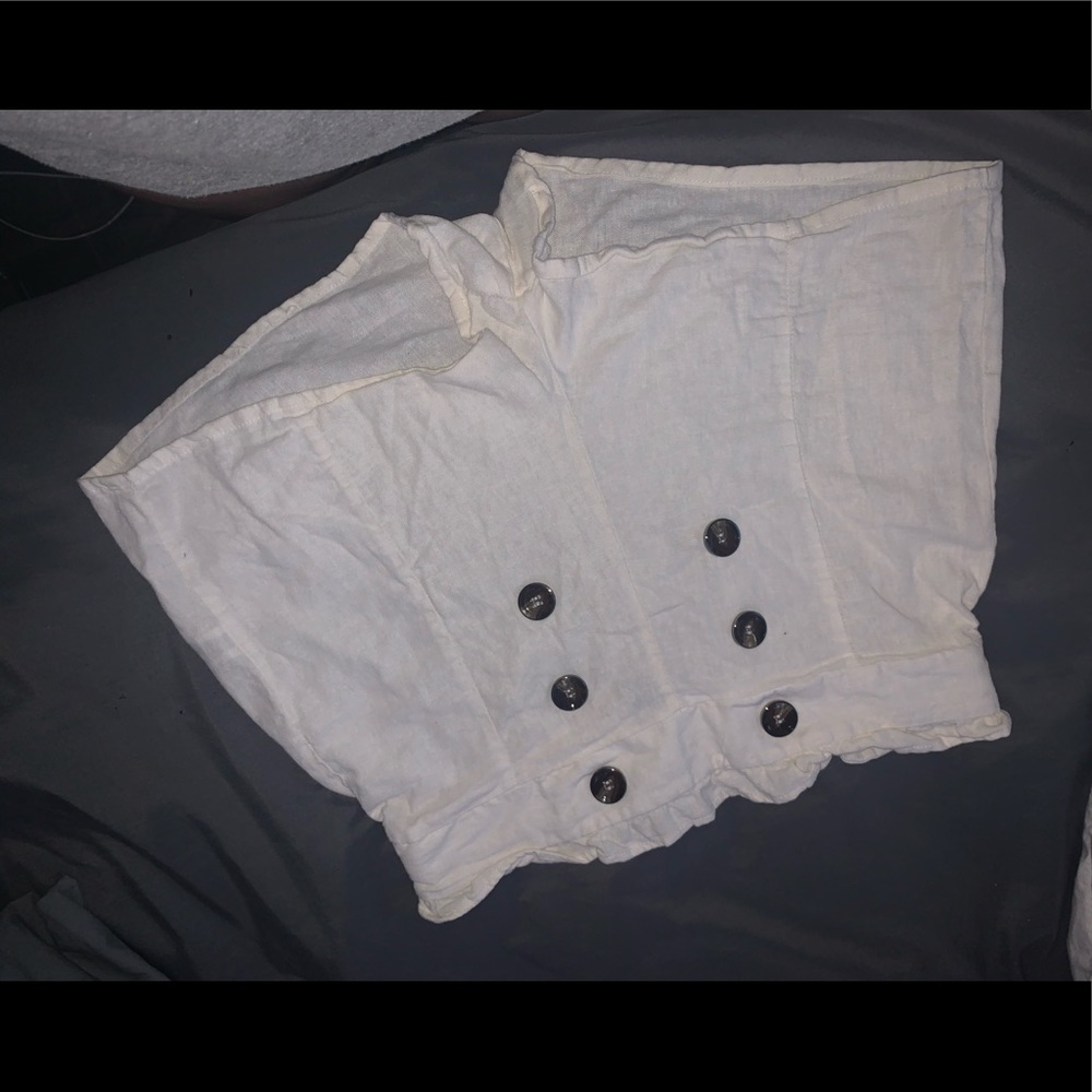 White shorts
